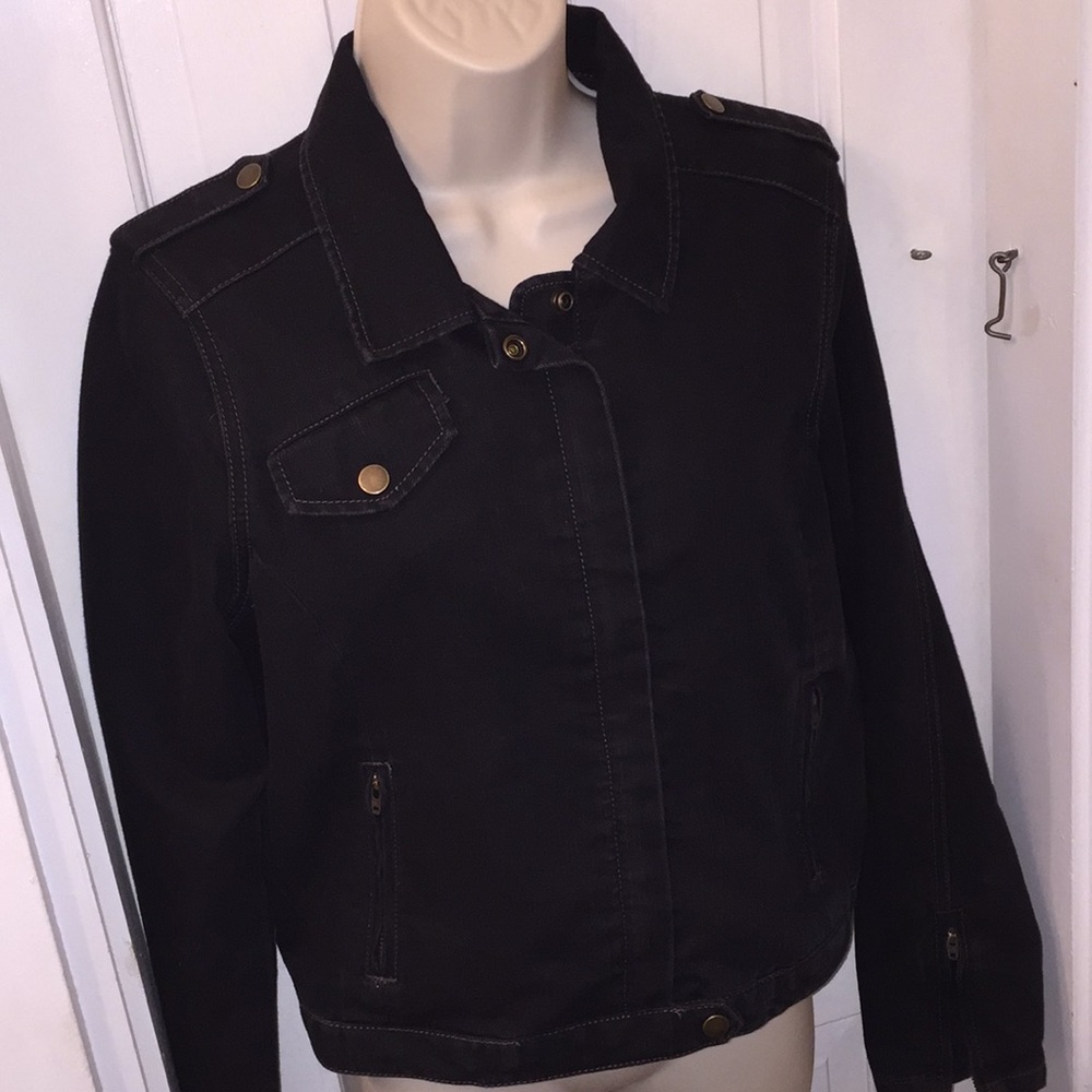 GAP ❤️ Black Jean jacket
